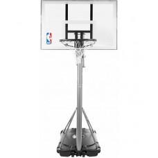 Мобильная стойка Spalding NBA Silver 44" Rectangle Acrylic в Москве