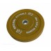 Диск бамперный 15 кг (желтый) Original Fit.Tools олимпийский ф50 мм для кроссфита в Москве