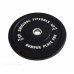 Диск бамперный 5 кг (черный) Original Fit.Tools олимпийский ф50 мм для кроссфита в Москве