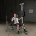 Универсальная скамья для жима Body-Solid GDIB46L с керлом для ног в Москве