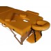 Складной переносной массажный стол двухсекционный DFC NIRVANA Relax (Mustard) коричневый в Москве